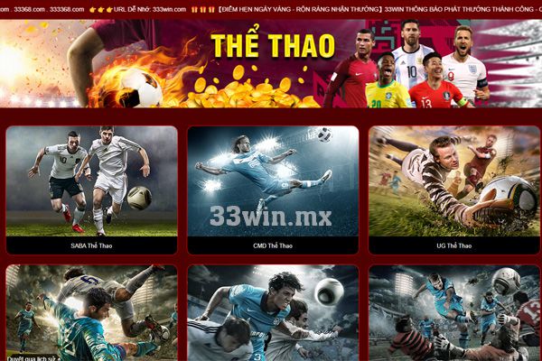 Thể thao 33win là gì